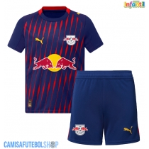 Camisa de time de futebol RB Leipzig Conrad Harder #11 Replicas 2º Equipamento Infantil 2025-26 Manga Curta (+ Calças curtas)